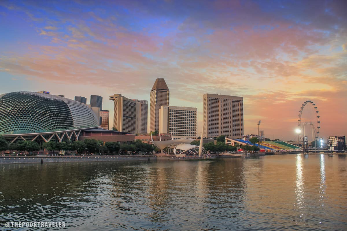 新加坡河畔的Esplanade