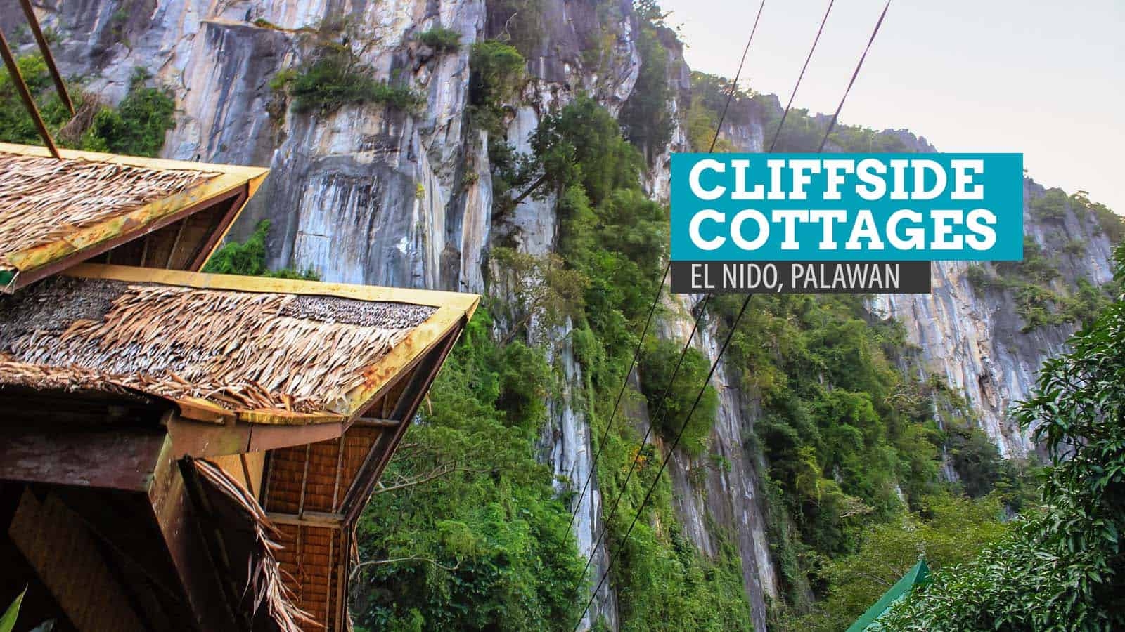 Cliffside Cottages：El Nido，Palawan，Philippines的特价住宿