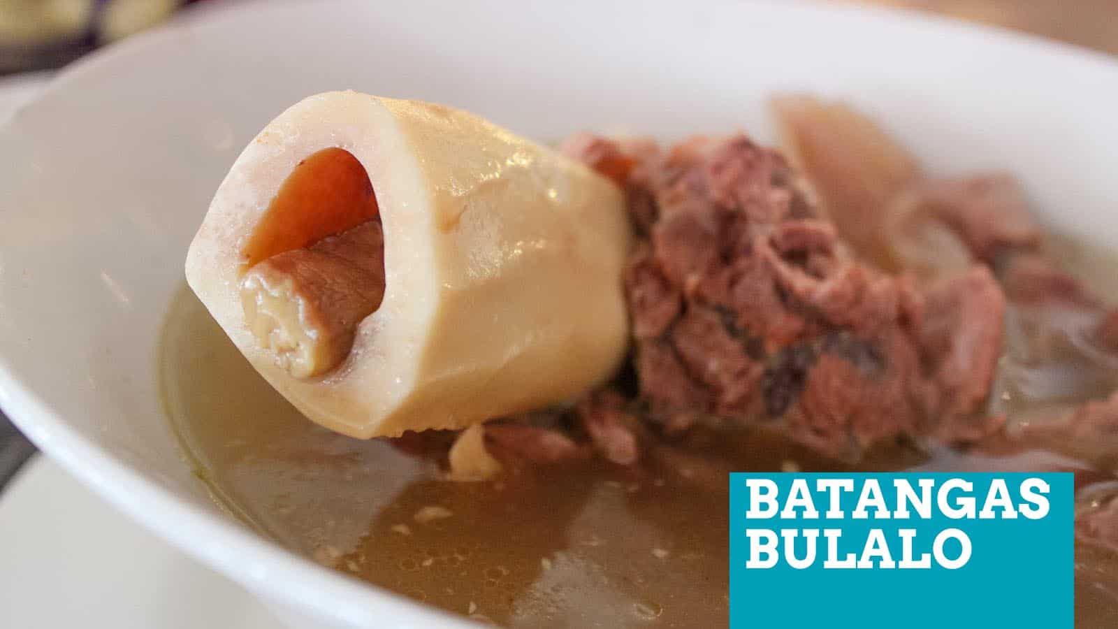 Bulalo:菲律宾巴丹加斯的招牌汤