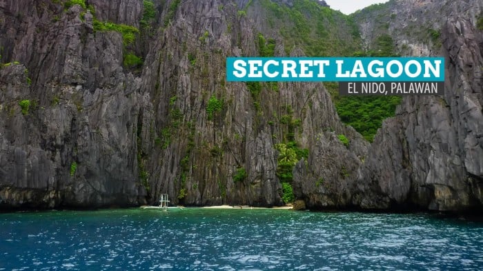 的秘密泻湖Miniloc岛:菲律宾巴拉望省El Nido