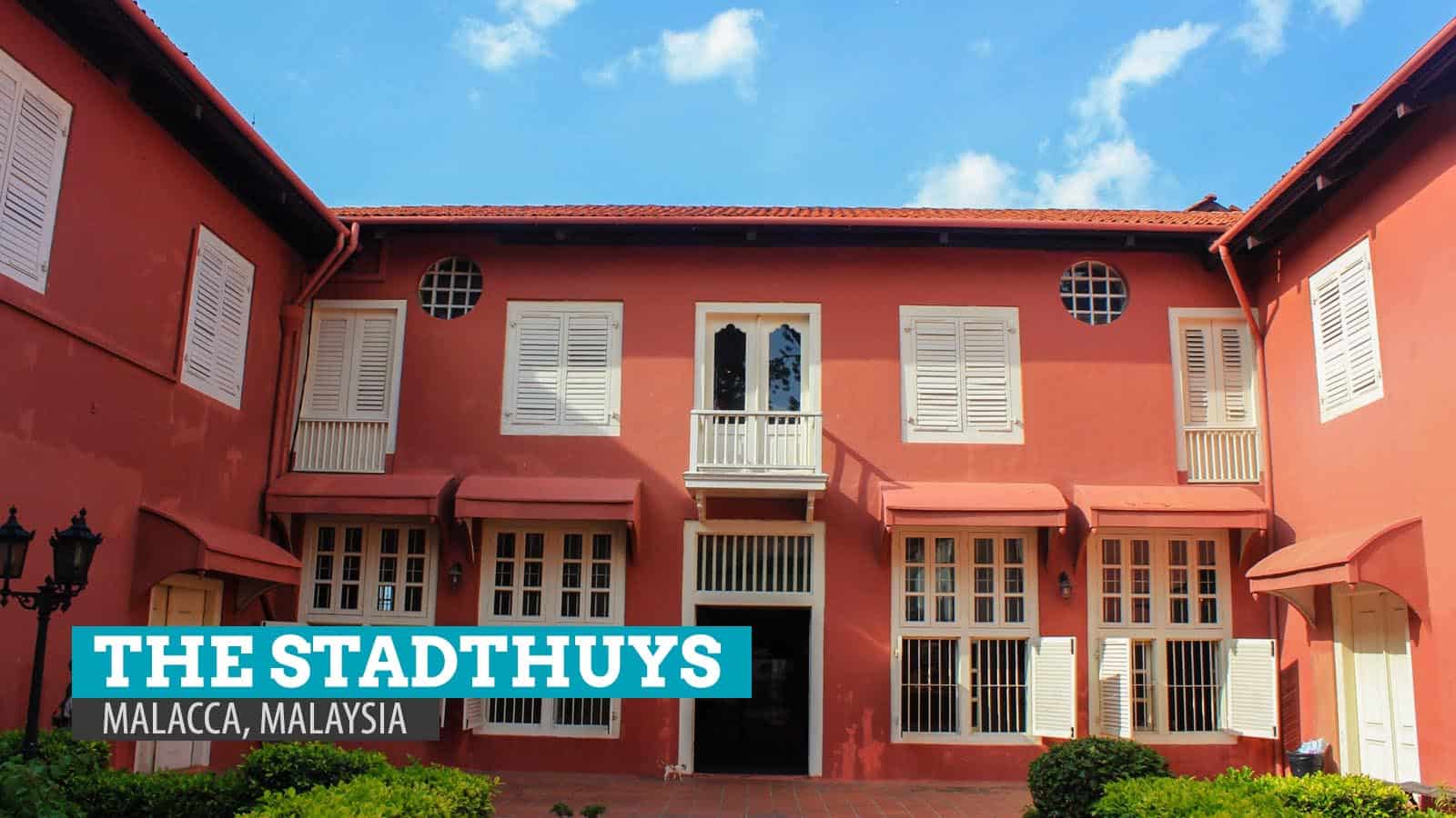 THE STADTHUYS市政厅:马六甲历史、民族志和文学博物馆，马来西亚