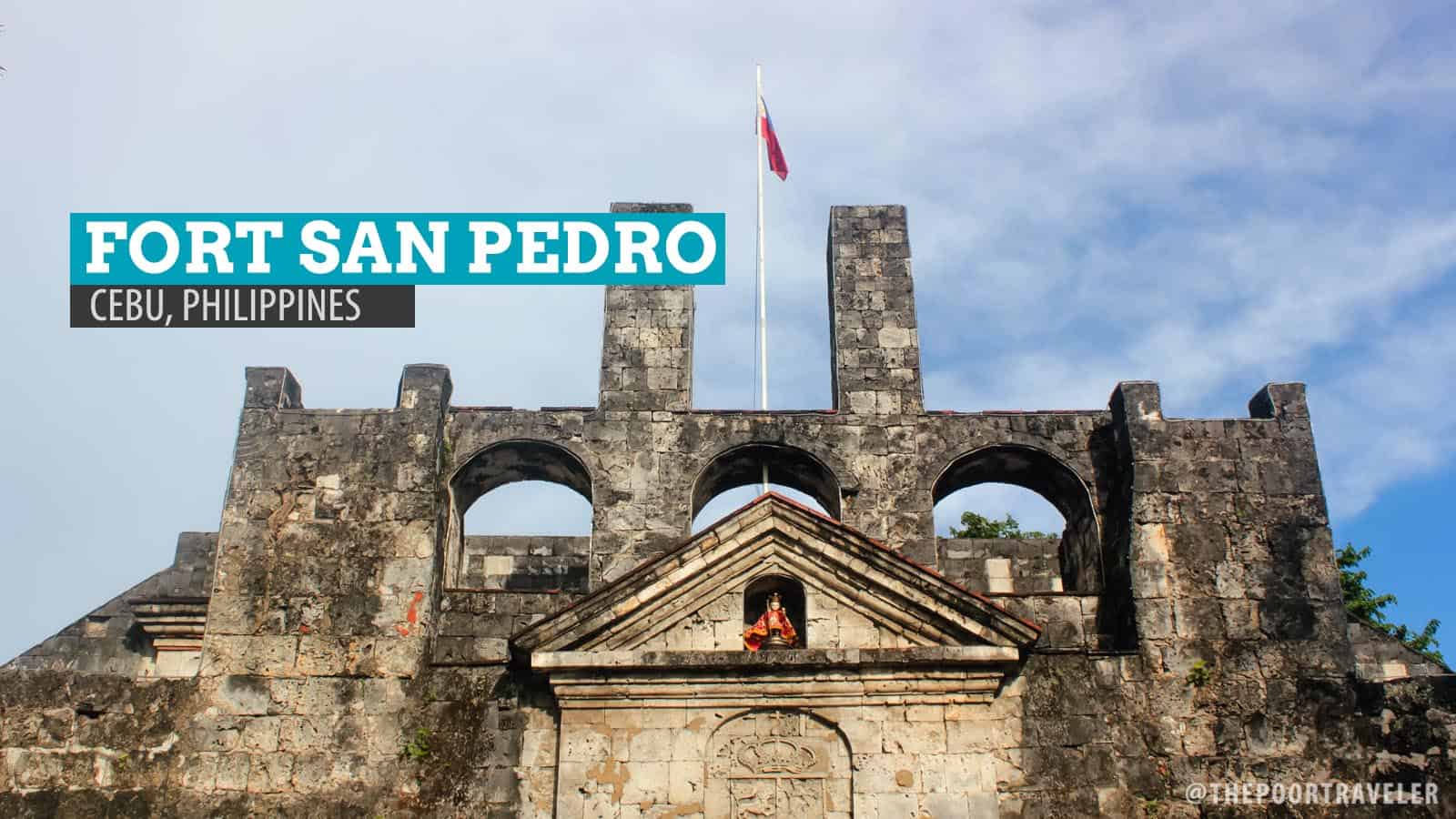 宿务:圣佩德罗堡内部，菲律宾最古老的要塞