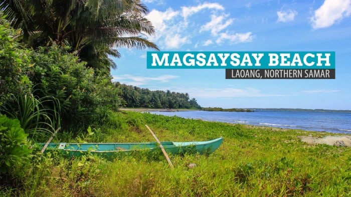Magsaysay海滩:老挝，北萨马，菲律宾