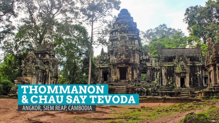 Thommanon和Chau Say Tevoda:柬埔寨吴哥的双胞胎寺庙