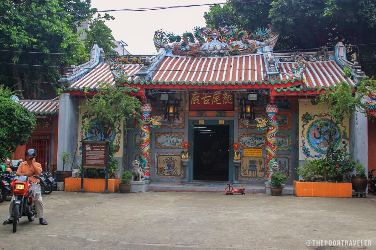 冷扶伊祠，泰国最古老的中国神社(建于1658年)。
