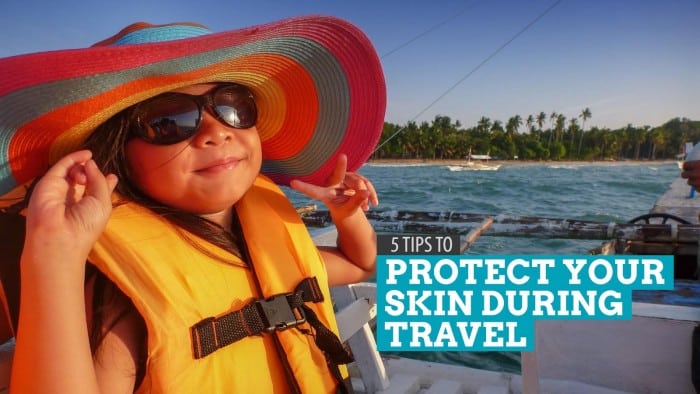 旅行中保护皮肤的5个小贴士