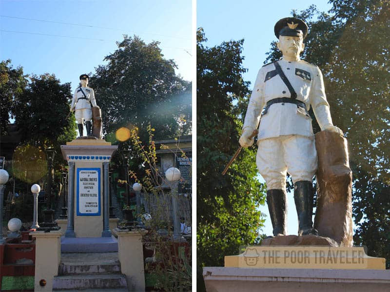 伦纳德·伍德纪念碑。据说这些患者是崇拜州长伦纳德·伍德（Leonard Wood）的崇拜，他们于1931年自愿在巴萨·巴萨·阿维拉纳（Plaza Basa Avellana）的核心竖立了这一雕像，以纪念他。