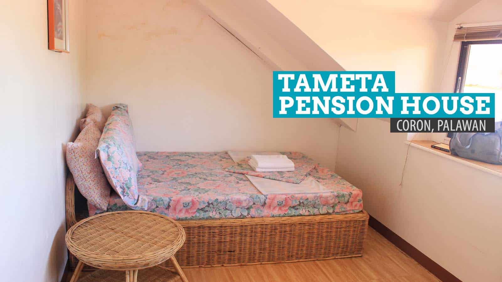 Tameta Pension House: Where to Stay in Coron, Palawan，菲律宾