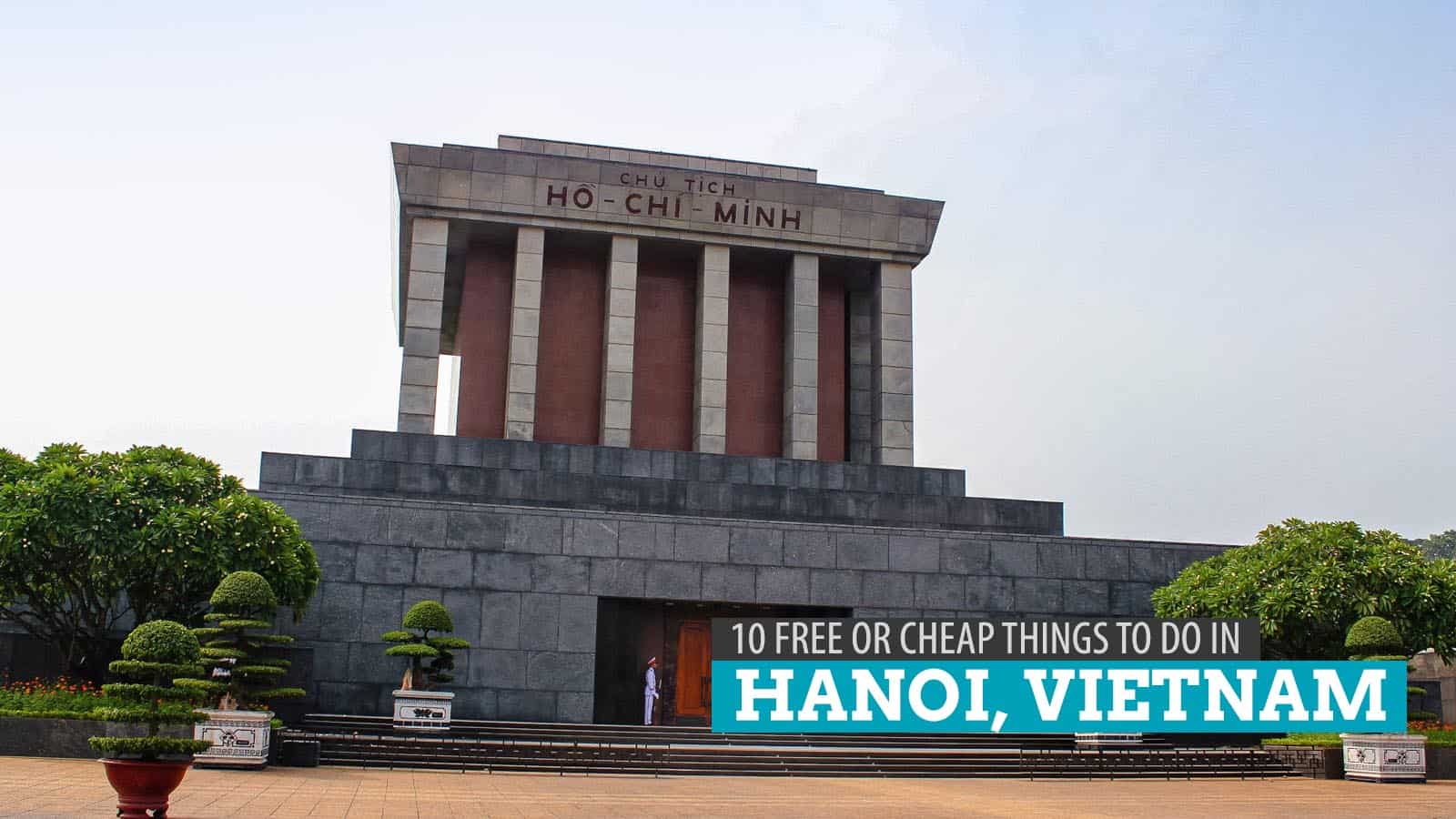 越南河内10件免费又便宜的事