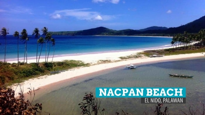 纳克潘和卡利塘的双海滩:埃尔尼多，巴拉望岛