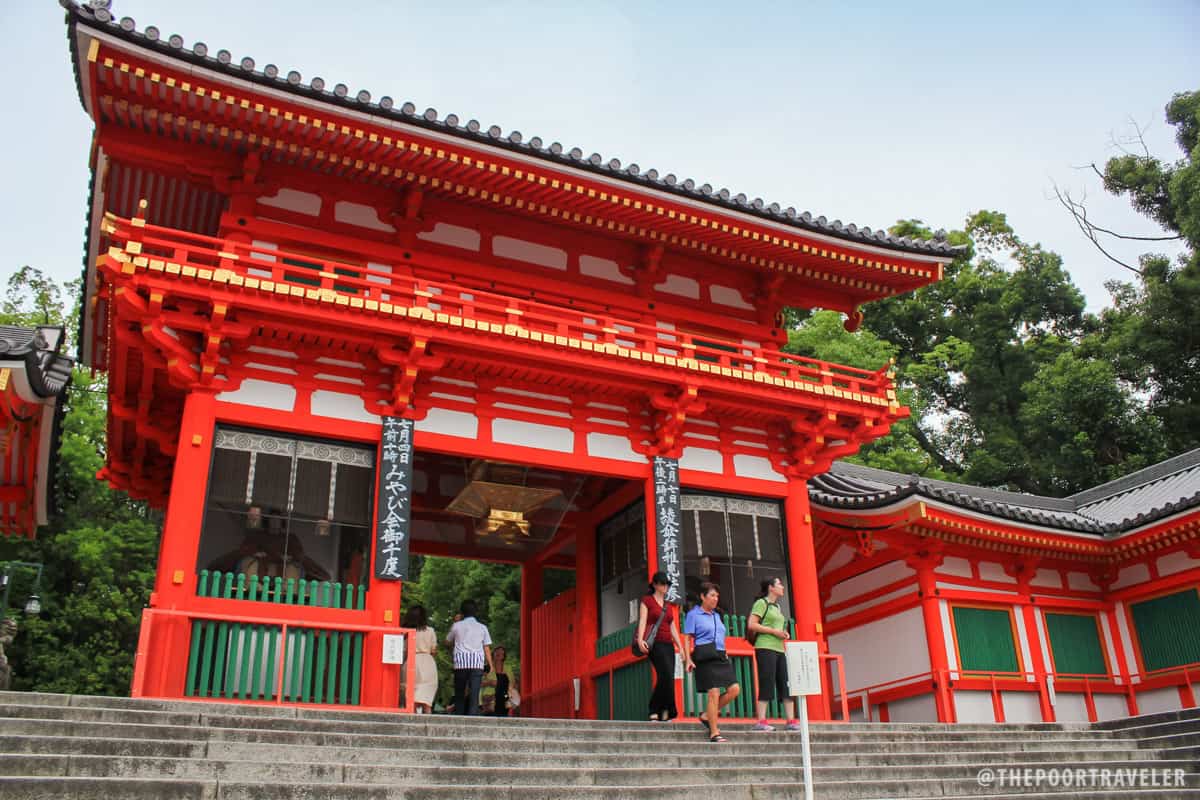 Yasaka神社的大门