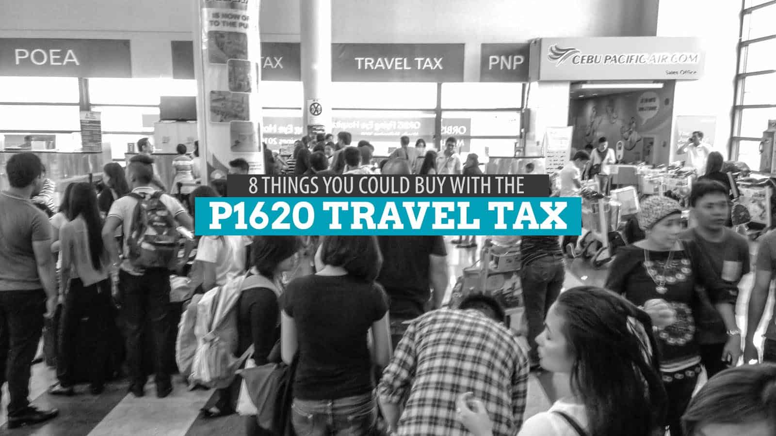 用P1620旅游税可以买到的8样东西