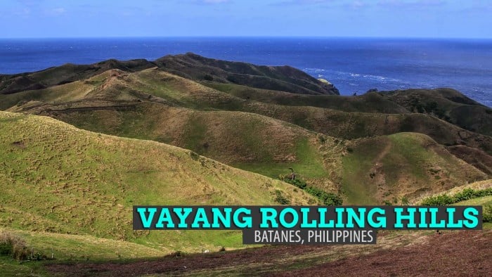 图片:菲律宾巴丹岛的瓦扬丘陵