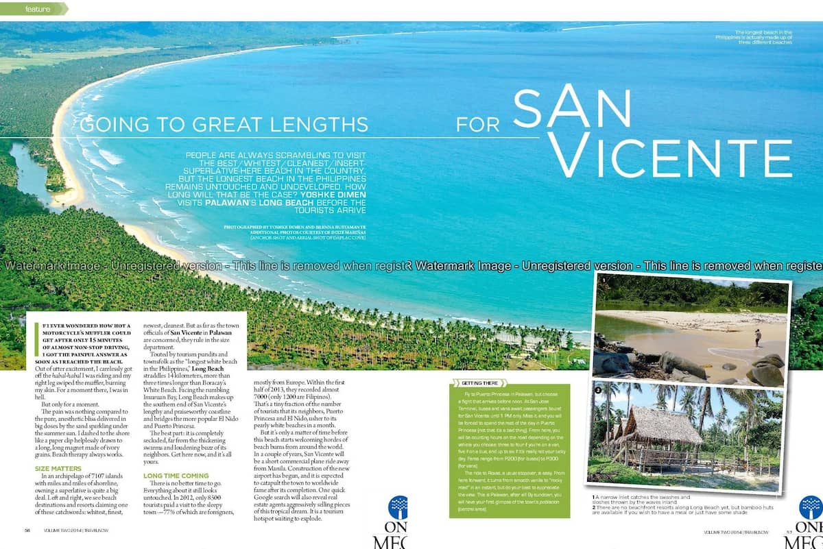 “为圣维森特（San Vicente）竭尽全力”，现在旅行，2014年4月至5月