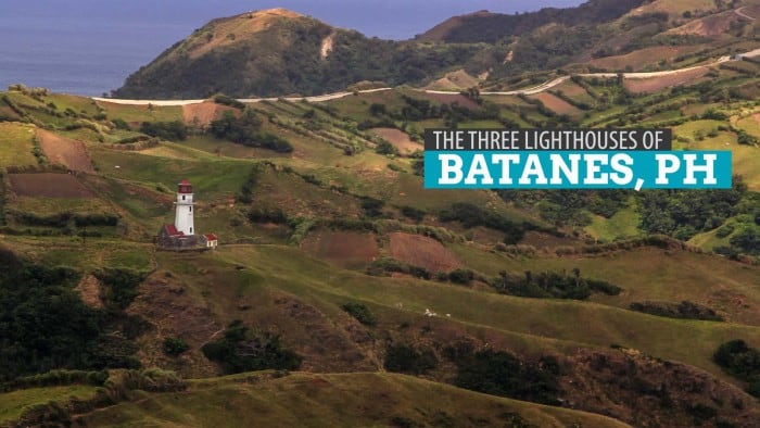 Batanes的3个灯塔：BASCO，Tayid和Sabtang
