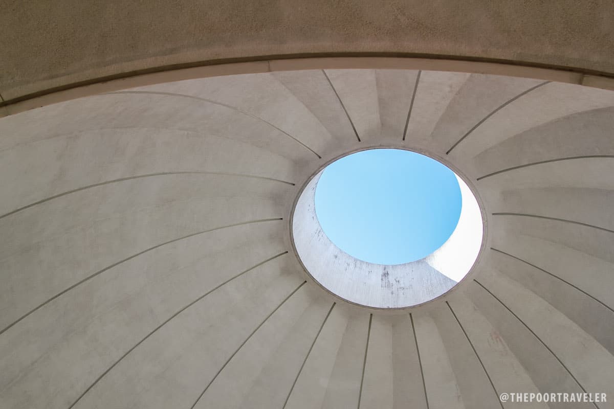 太平洋战争纪念圆顶的Oculus