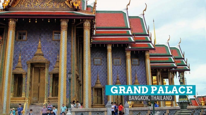 宏伟的宫殿和寺庙的翡翠佛在曼谷