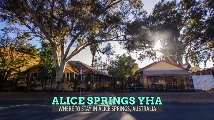 爱丽丝·泉（Alice Springs YHA）旅馆：在澳大利亚爱丽丝泉（Alice Springs）住的地方