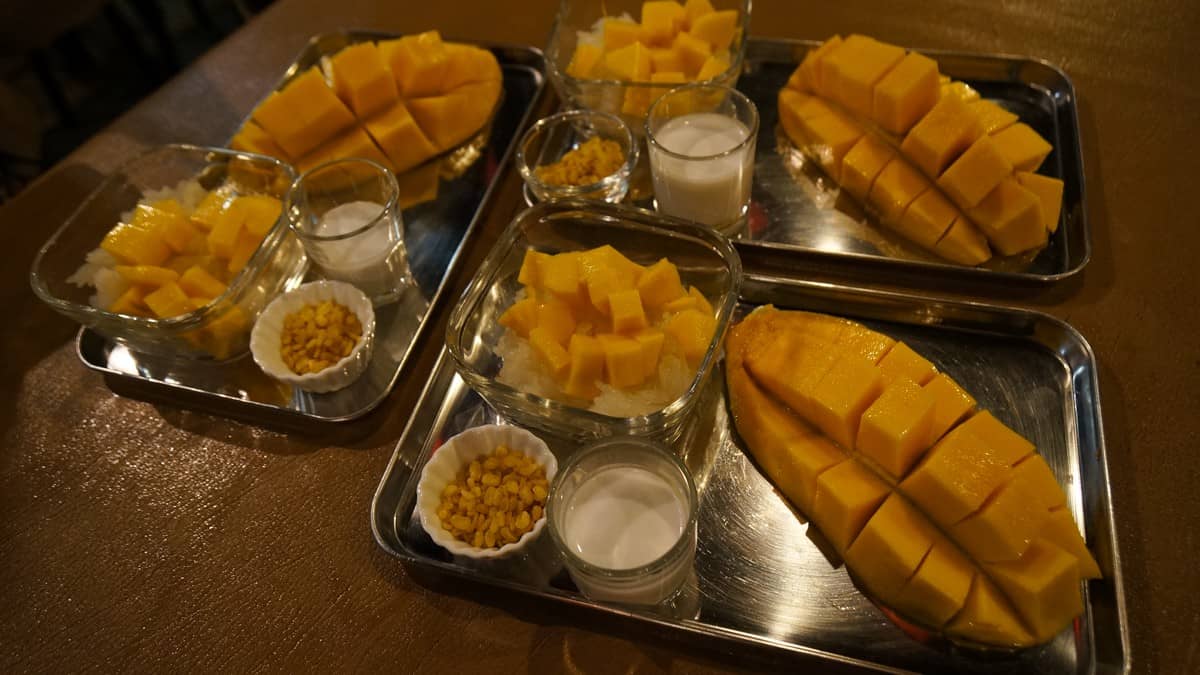 Baan Thong Boran的黏米与芒果