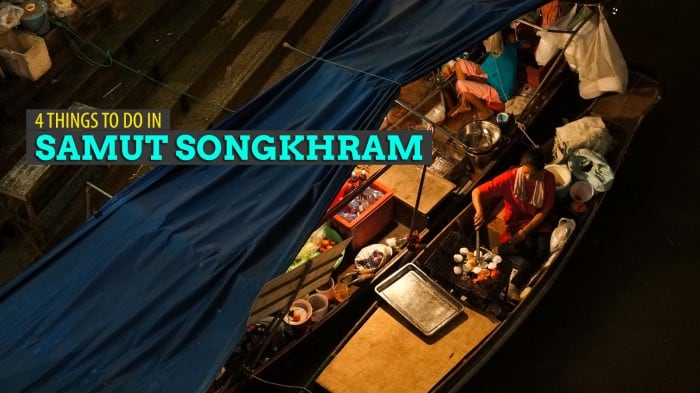 4的事情要做在Samut Songkhram,泰国