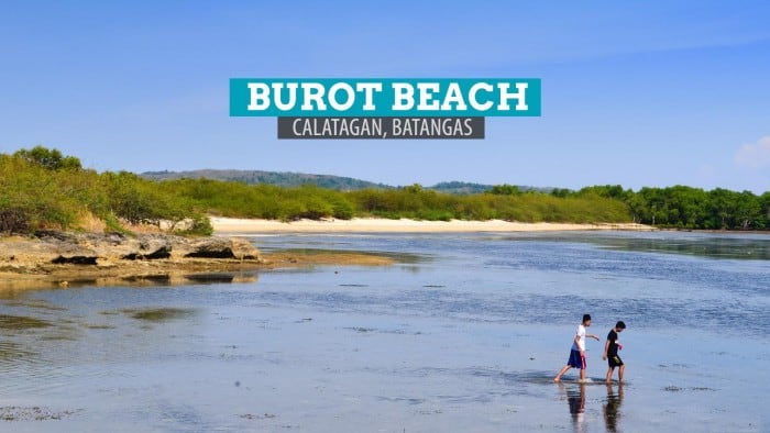 巴丹加斯卡拉塔甘的BUROT海滩