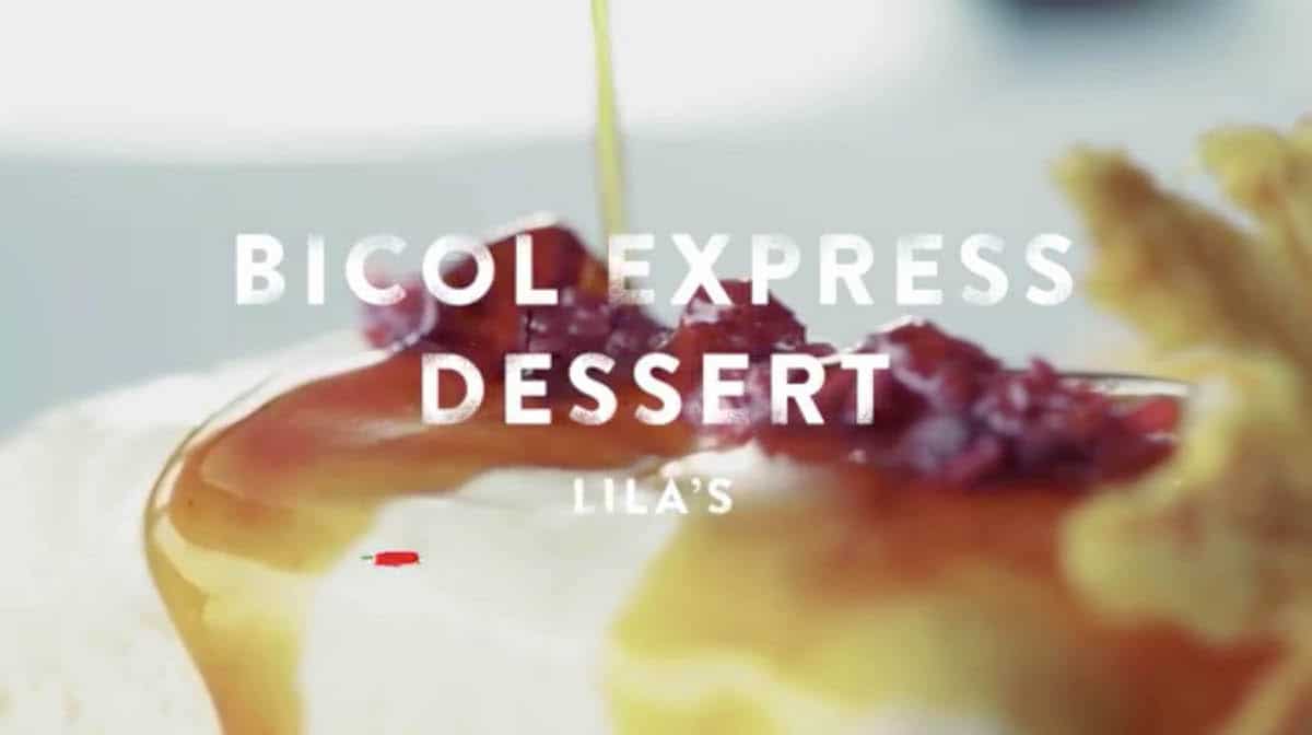 Bicol Express甜点