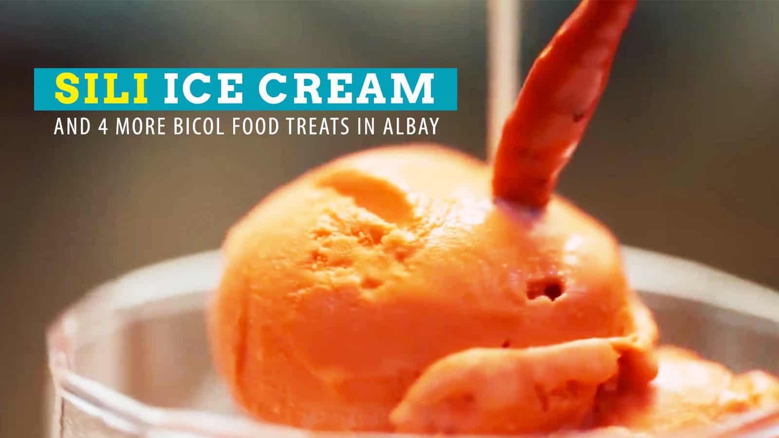 5个热的Bicolano菜肴可以在Albay中尝试（包括Sili冰淇淋！）