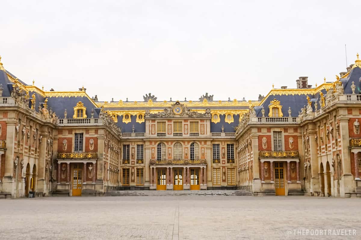 凡尔赛宫的入口