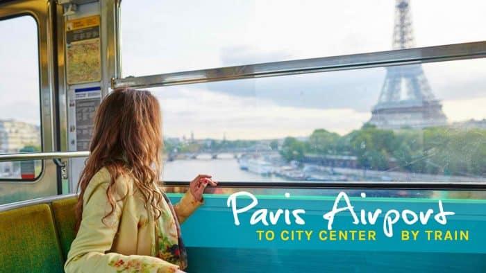如何乘火车从查尔斯·德·贾尔尔机场到达巴黎市中心