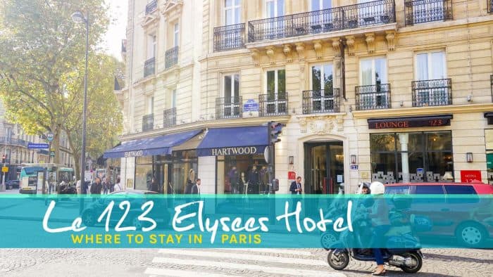 下次巴黎旅行时，可在LE 123 Elysees Hotel留在Le 123