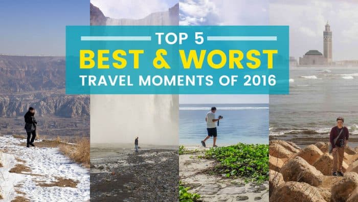 2016年十大最佳和最差旅行瞬间
