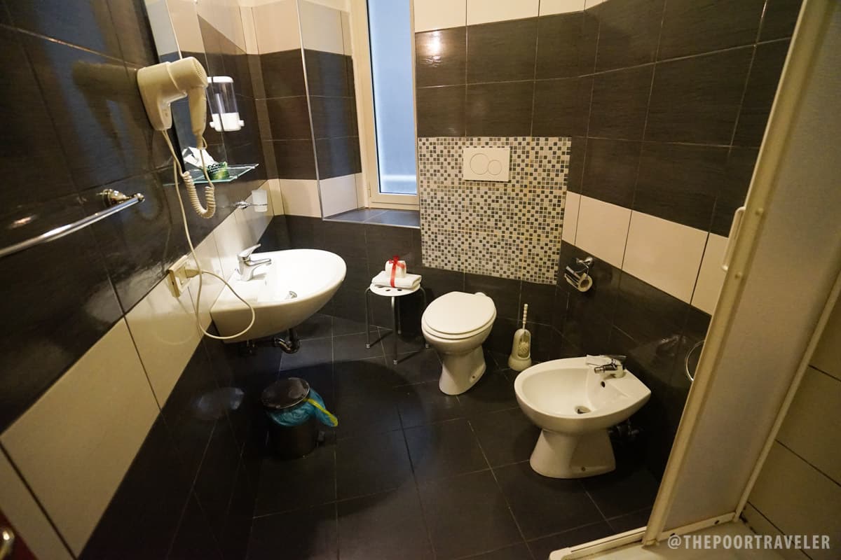 意大利罗马里昂酒店厕所和浴室