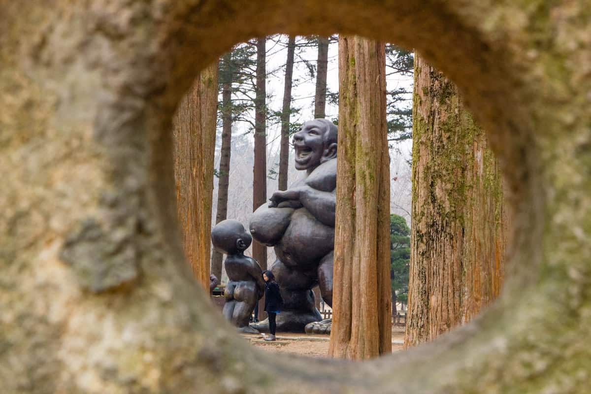奈美岛雕像