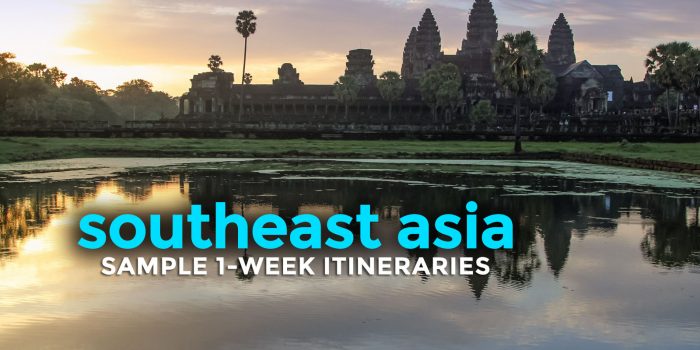 Sampeast Asia Itineraries：5,6,7天