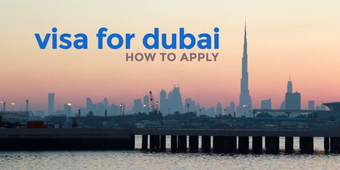 阿联酋签证(适用于迪拜和阿布扎比):要求和如何申请