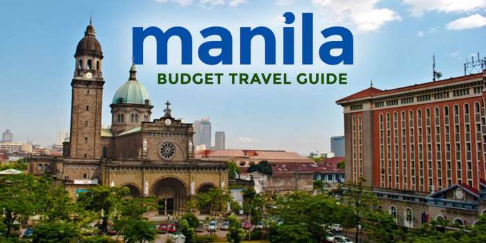 马尼拉旅行指南带有样品行程和预算