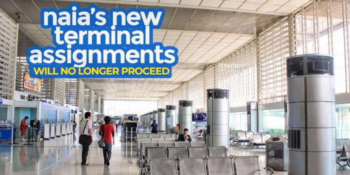 马尼拉机场:新的NAIA航站楼分配将不再进行