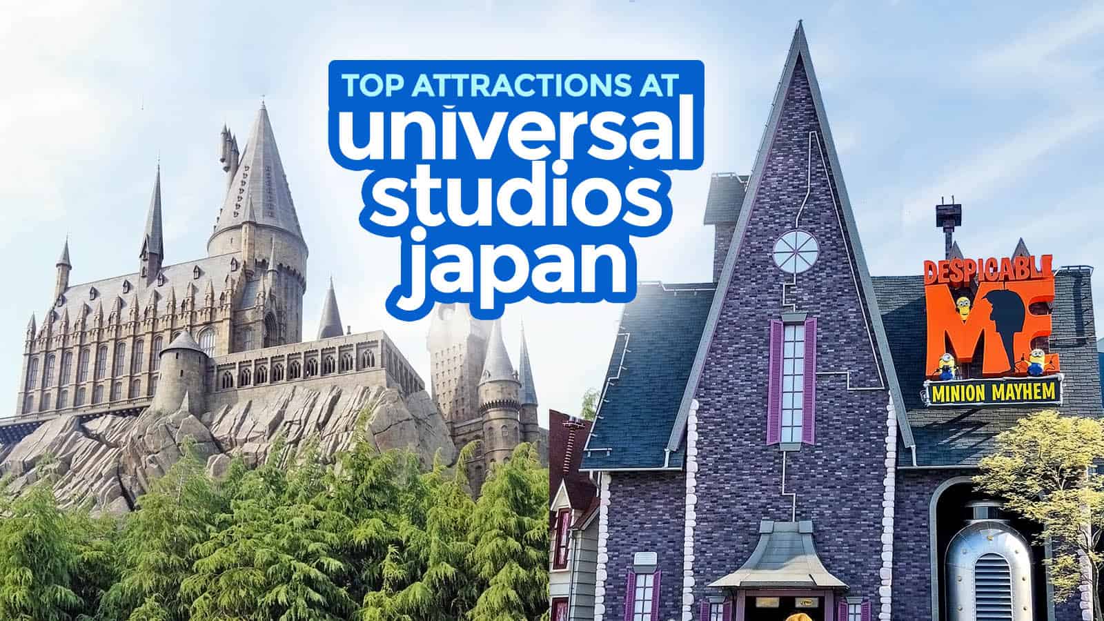 日本环球影城:最佳游乐设施和景点
