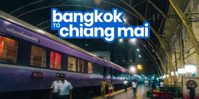 曼谷乘火车或公共汽车到清迈：日程安排和票价
