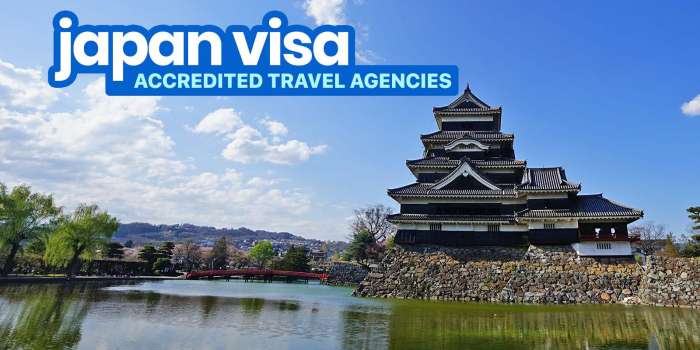 日本签证:大使馆认可的旅行社名单