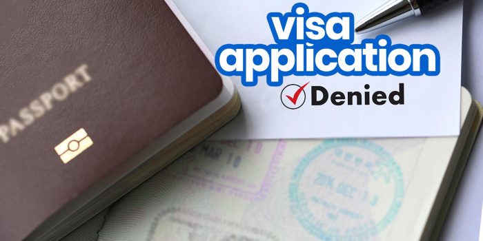签证申请被拒绝：10个常见原因以及如何避免它们