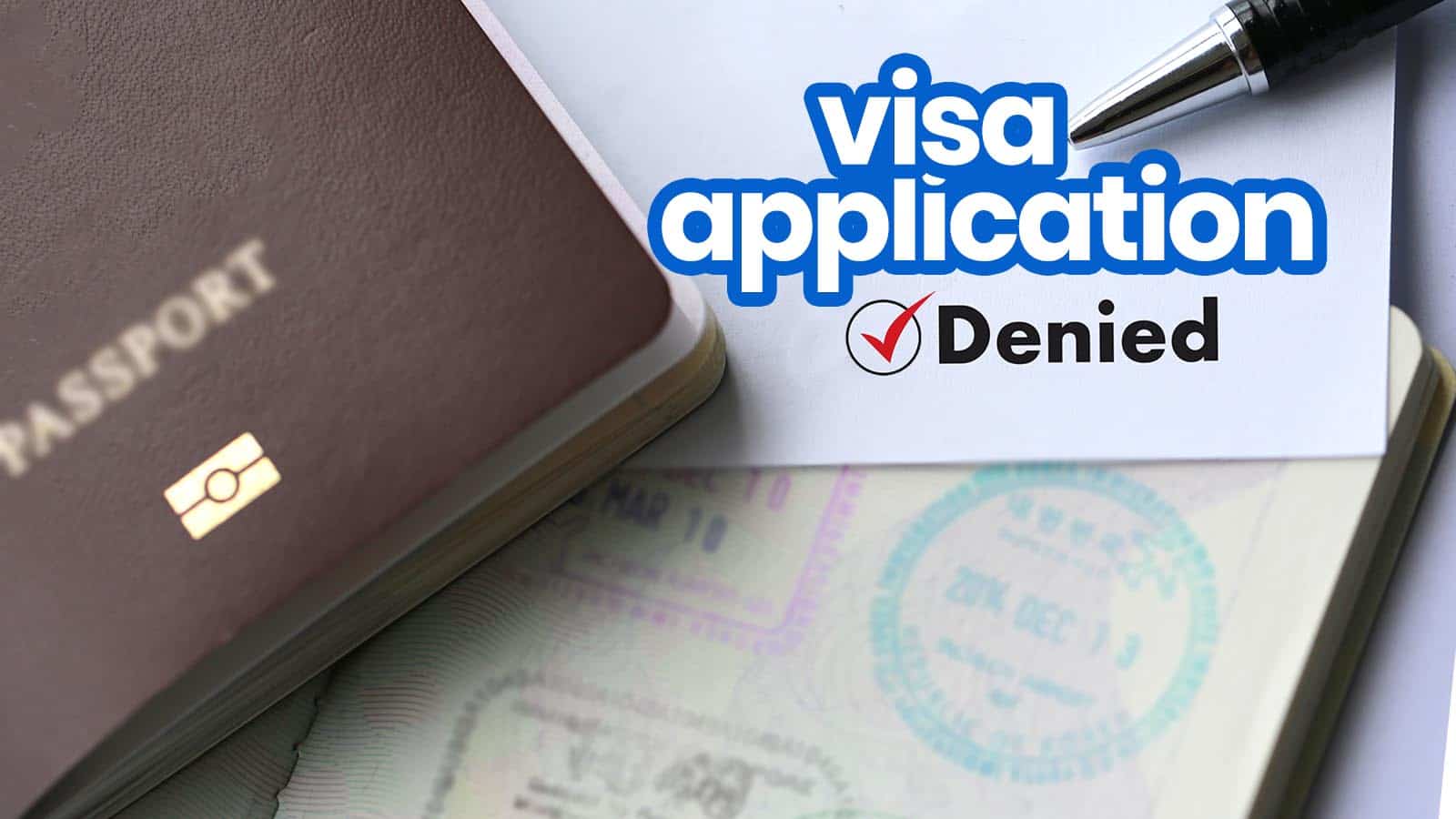 签证申请被拒:10个常见原因及避免方法