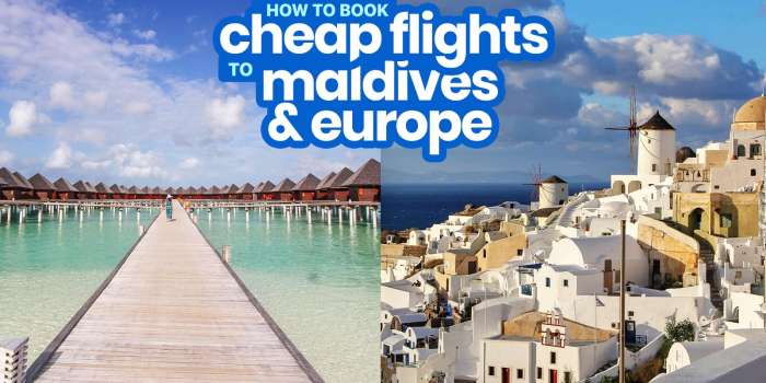 如何通过踏板车预订飞往欧洲的廉价航班，马尔代夫等等！