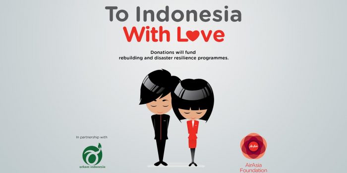亚航启动项目以帮助印度尼西亚地震受害者