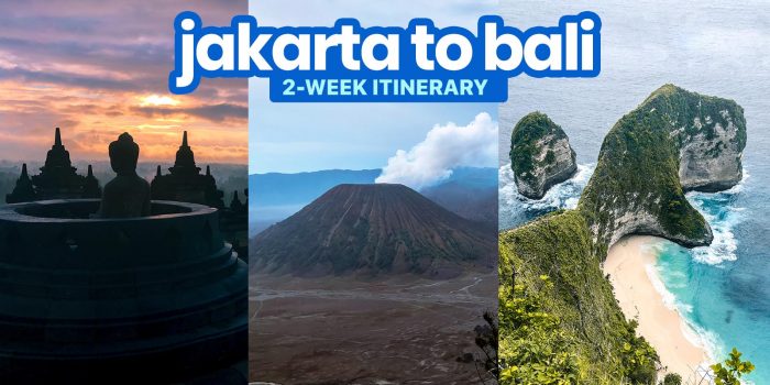 雅加达到巴厘岛：2周的印度尼西亚行程