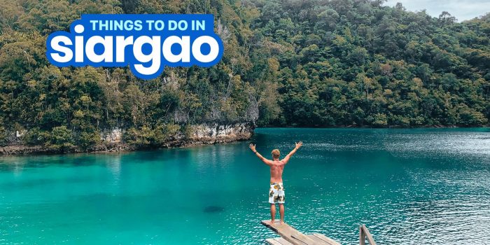 Siargao行程：13件最好的事情和参观的地方