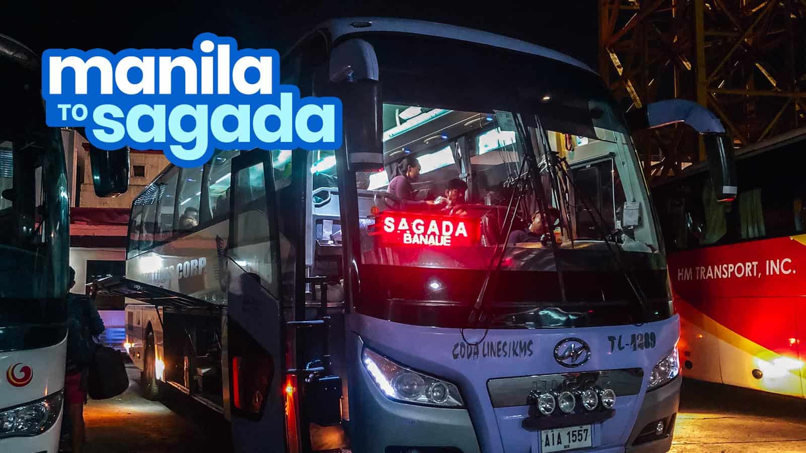 马尼拉到萨加达：直接巴士（尾声线）和通过碧瑶