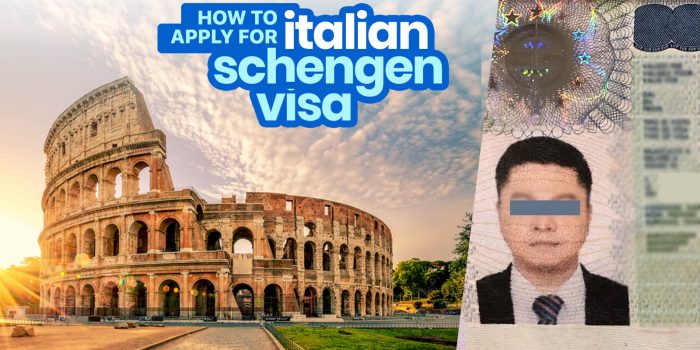 意大利申根签证要求和申请流程（通过中心）