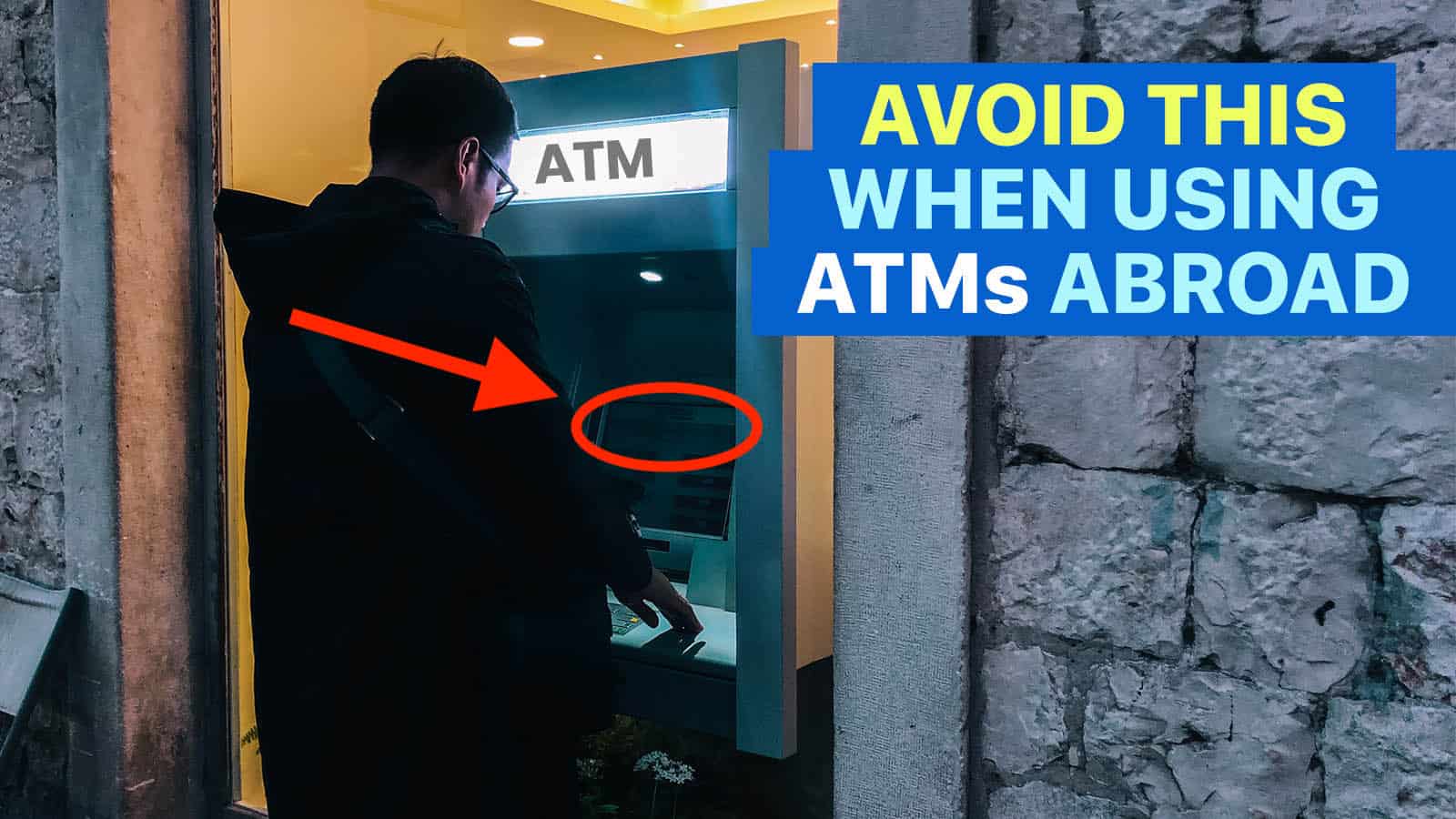 在国外使用ATM时避免这种情况：动态货币转换！
