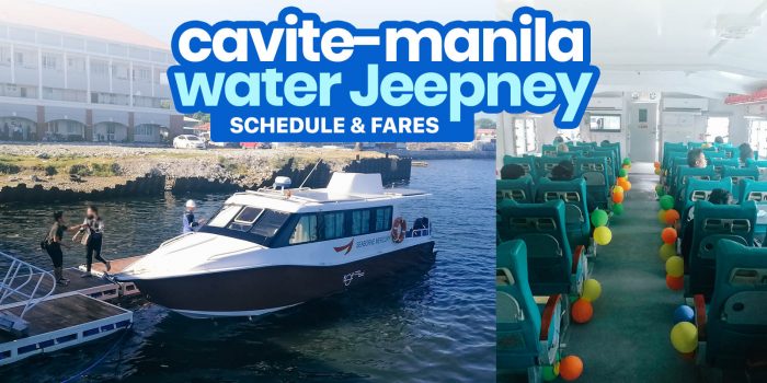 卡维特（Cavite）到马尼拉（Lawton＆CCP）：渡轮或水吉普尼时间表和票价